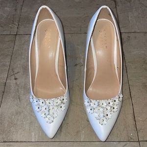 Lauren Conrad White Heels - Size 10